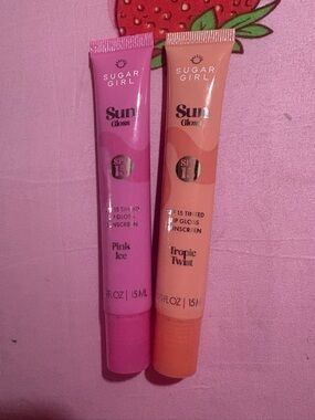 Sun Gloss Tinted Lip Gloss - Pink Ice & Tropic Twist